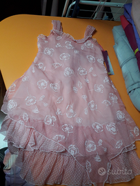 Abito bimba in seta by Alice Pi. Tg 6 anni