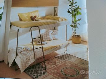 Letto a castello a scomparsa 