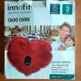 Scaldino elettrico, scaldamani a forma di cuore