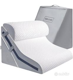 Cuscini ortopedici a cuneo in memory foam