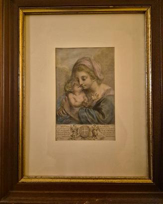 La Madonna con bambino di G.B. Cipriani