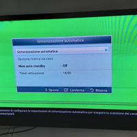 tv 43 samsung  LCD  per ricambi 