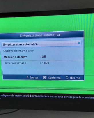 tv 43 samsung  LCD  per ricambi 