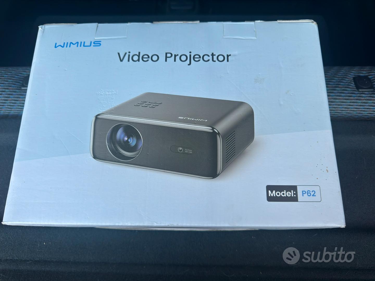 Videoproiettore WIMIUS P62 nuovo ancora imballato - Audio/Video In