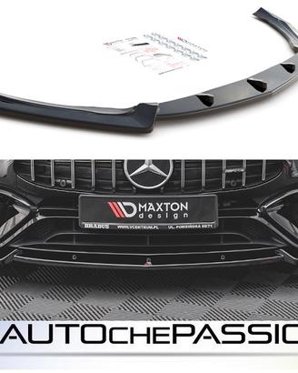 Splitter Spoiler anteriore V2 per Mercedes AMG CLA