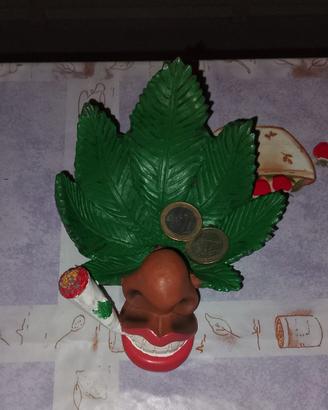 Posacenere/Portaoggetti Rastafarian Anni '90