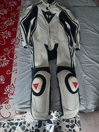 Tuta moto Dainese pelle