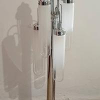 Lampada a piantana in vetro di Murano Mazzega