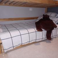 soppalco in pino naturale 