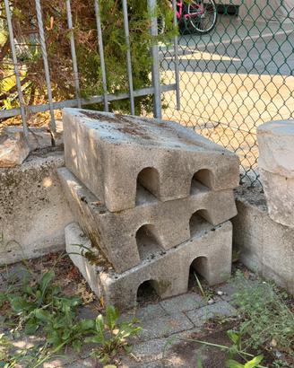 Rampe scivolo in cemento per passo carraio