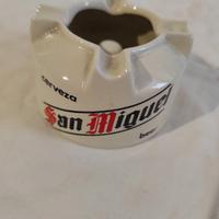 1970. Portacenere in porcellana Birra San Miguel