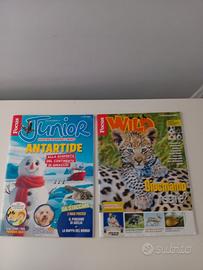 2 riviste focus junior come nuove
