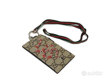 Portamonete e carte Gucci x Supreme 