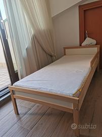 Letto + materasso per bambini Ikea Sniglar 70X160 