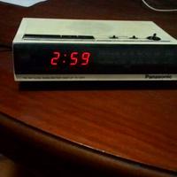 Radiosveglia digitale vintage Panasonic
