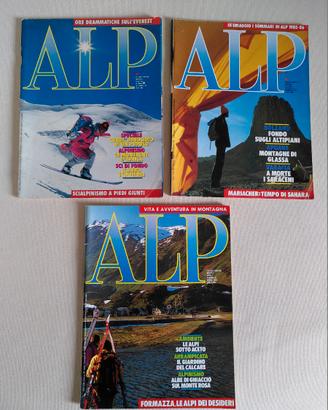 Riviste montagna alpinismo ALP anni 80-90