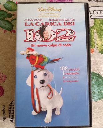 La carica dei 102 Disney Videocassetta VHS 