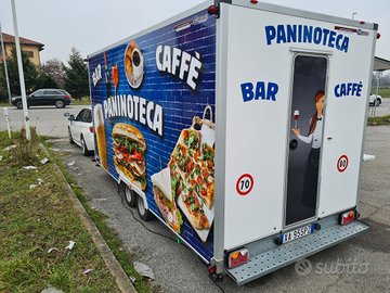 Rimorchio food truck cresci