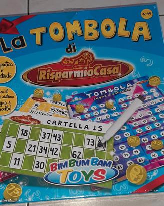 Gioco in scatola La tombola 