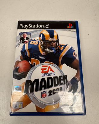 Gioco NFL Madden 2003 per Playstation 2