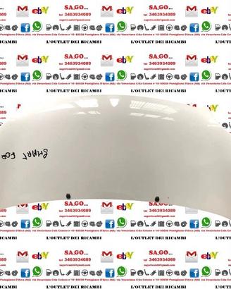 COFANO ANTERIORE SMART 453 FORTWO ANNO 2014/2024