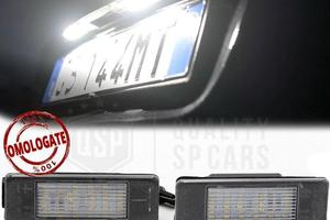 Placchette Luci Targa LED per PEUGEOT RCZ 6500K