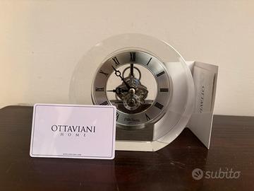 Orologio da tavolo Ottaviani in cristallo