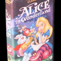 Alice in wonderland UK version VHS Disney classic