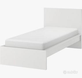 Struttura letto Malm + doghe in legno