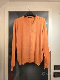 Maglione Fay in lana Merino scolla a V Maglioncino