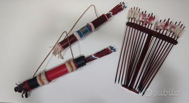 Frecce indiane con astuccio 