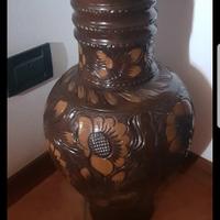 ANFORA CERAMICA INTAGLIATA 