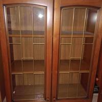 Vetrinetta pensile in ciliegio