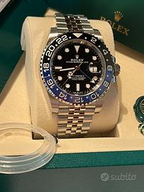 Rolex Gmt Batman Jubilee Ref. 126710BLNR New 08/26