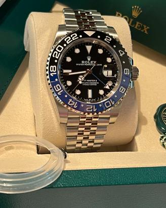 Rolex Gmt Batman Jubilee Ref. 126710BLNR New 08/26