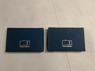 Valextra Milano, porta documenti + porta assegni 