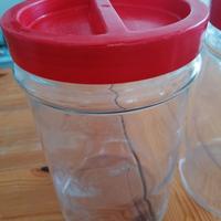 Contenitori grandi 5 kg in vetro per conserve