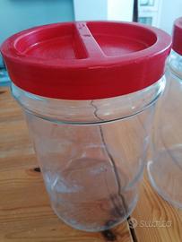 Contenitori grandi 5 kg in vetro per conserve