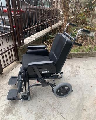 Carrozzina surace basculante