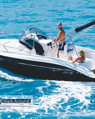 AS Marine 590 walk around package Honda 2026