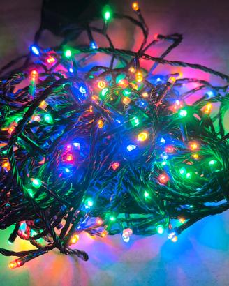 Luci di Natale LED Multicolore - 8 Modalità - 300 