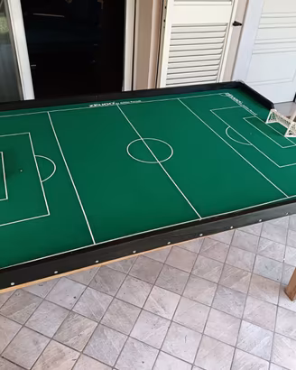 Campo da Subuteo-Zeugo + 4 scuadre complete