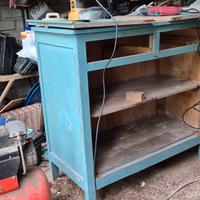 vetrinetta antica da restaurare