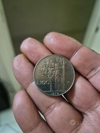 monete da collezione 100 lire del 1973 