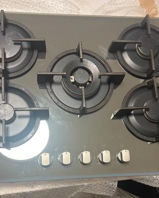 Piano cottura hotpoint 5 fuochi