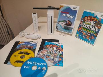 Nintendo Wii Bianca - Accessori e 3 giochi