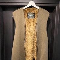 Barbour imbottitura in pelliccia vintage