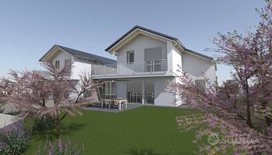 VILLE A SCHIERA UNIFAMILIARI IN COSTRUZIONE