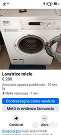 Lavatrice miele
