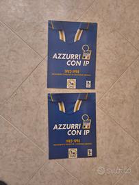 2 album figurine calciatori azzurri 1 completo 